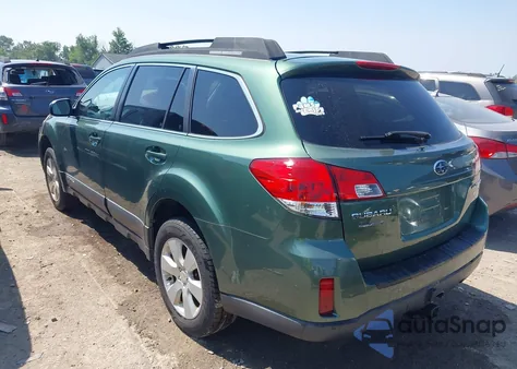 2012 Subaru Outback 2.5I Premium z USA, uszkodzony, nr VIN 4S4BRBCCXC3227291
